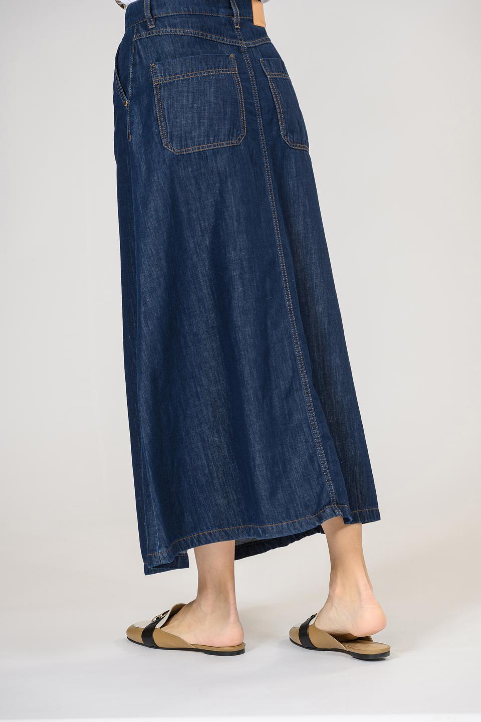 Юбка i Blues деним с разрезом