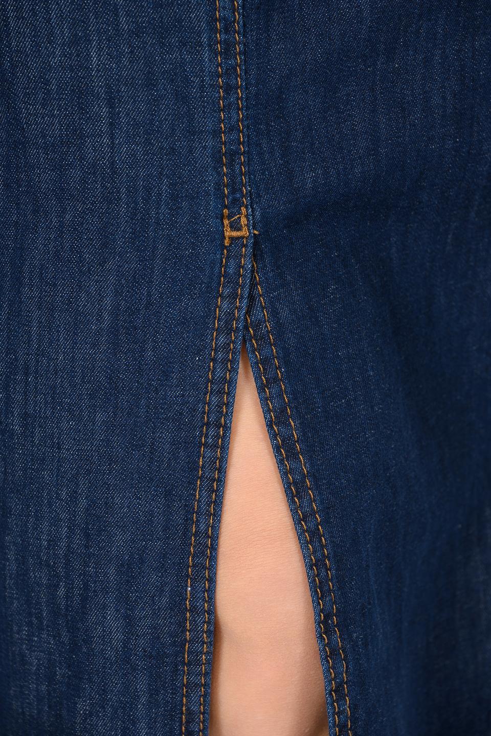 Юбка i Blues деним с разрезом