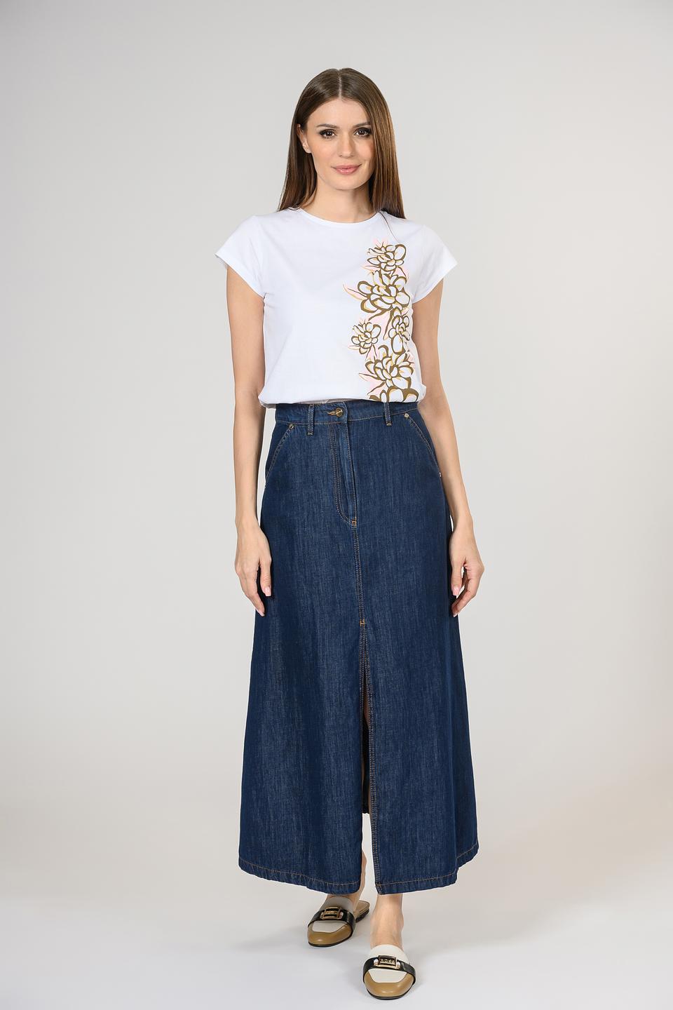 Футболка i Blues с цветочным принтом