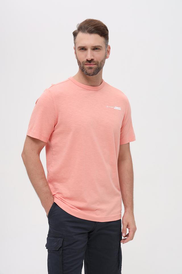 Футболка Tom Tailor персиковая