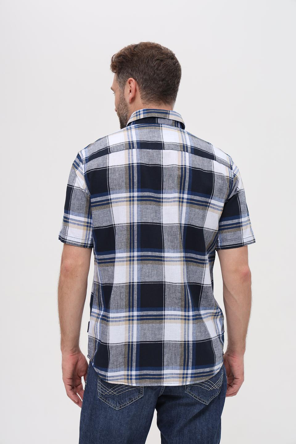 Рубашка кр Tom Tailor в клетку