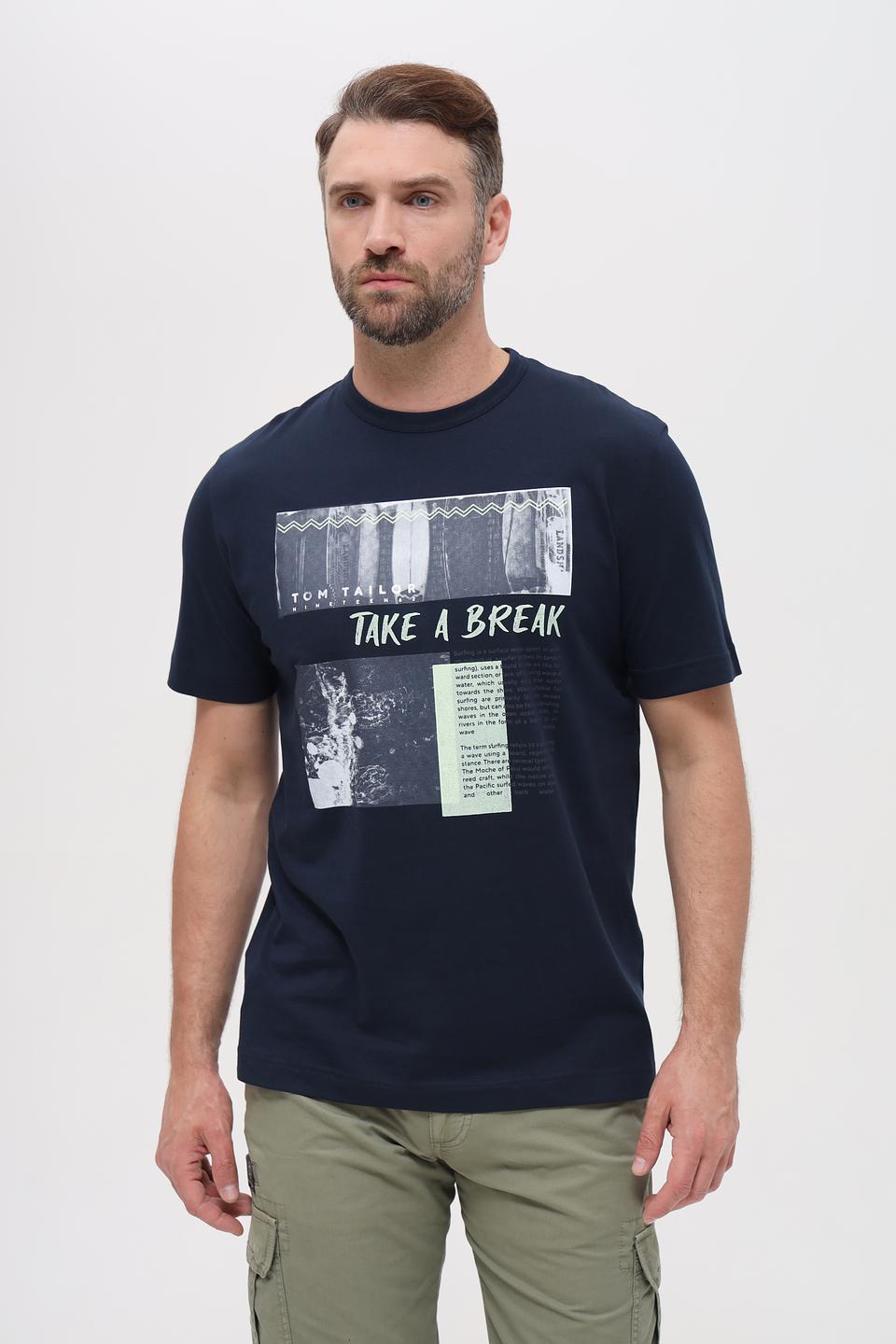 Футболка Tom Tailor с принтом