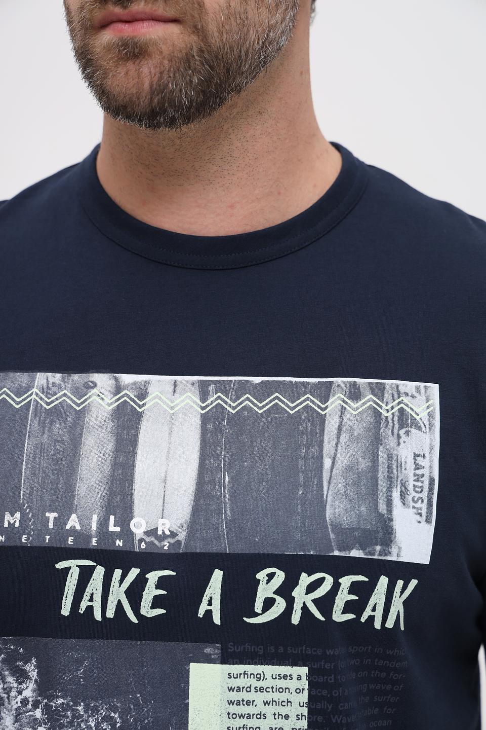 Футболка Tom Tailor с принтом