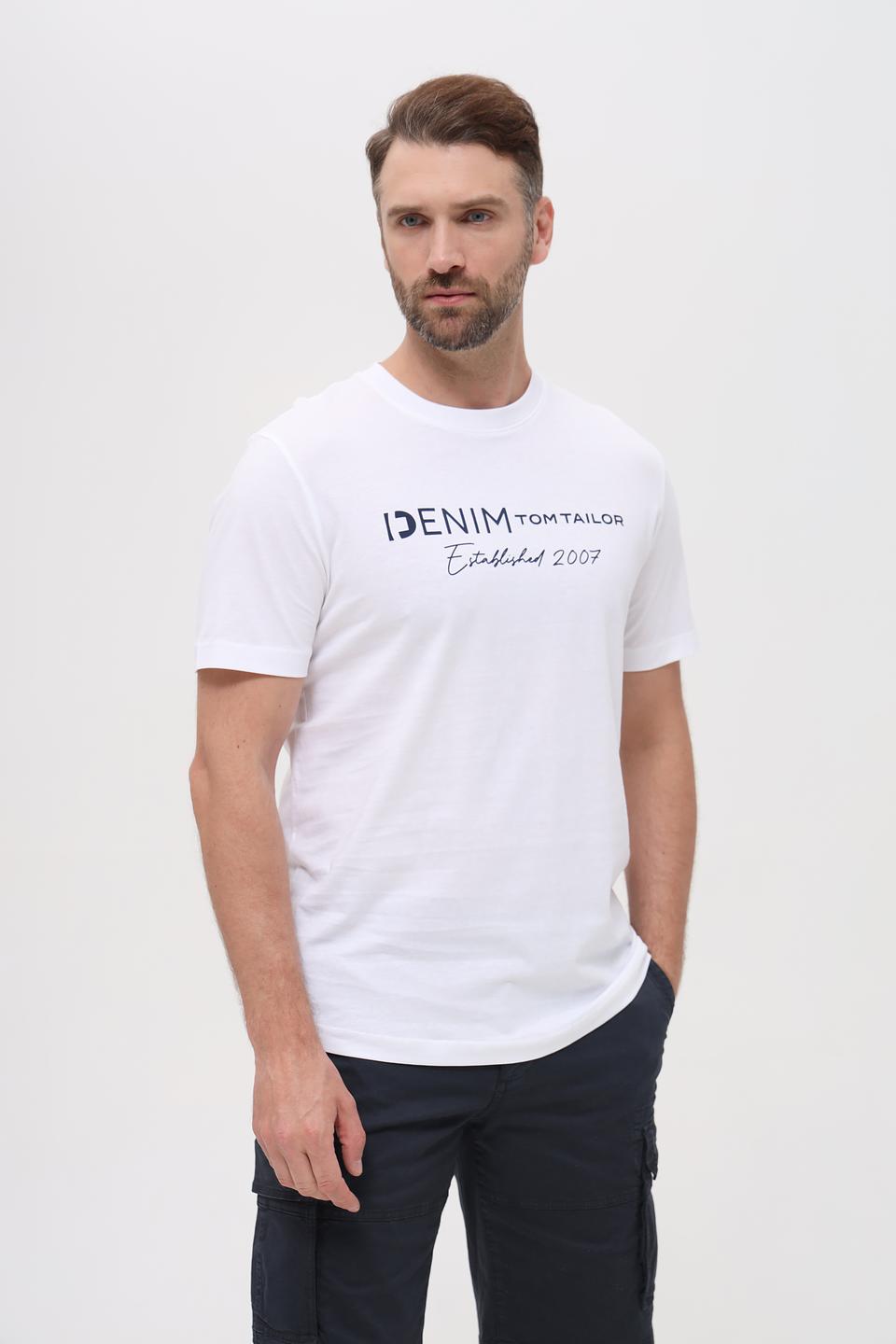 Футболка Tom Tailor denim white