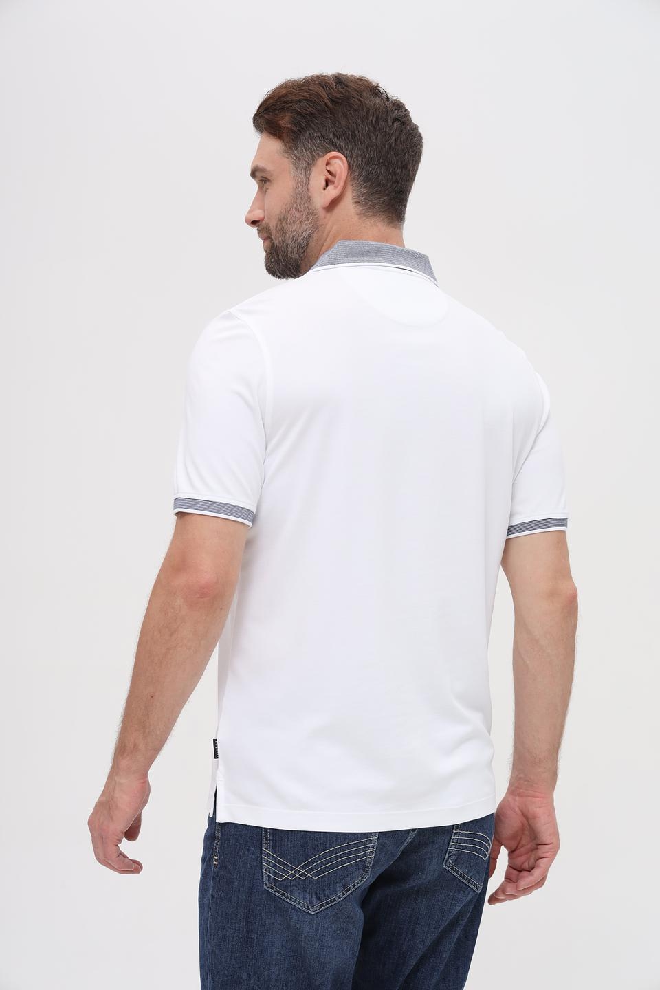 Поло Bugatti с полоской