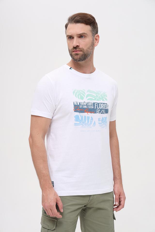 Футболка Sea Barrier с принтом белый