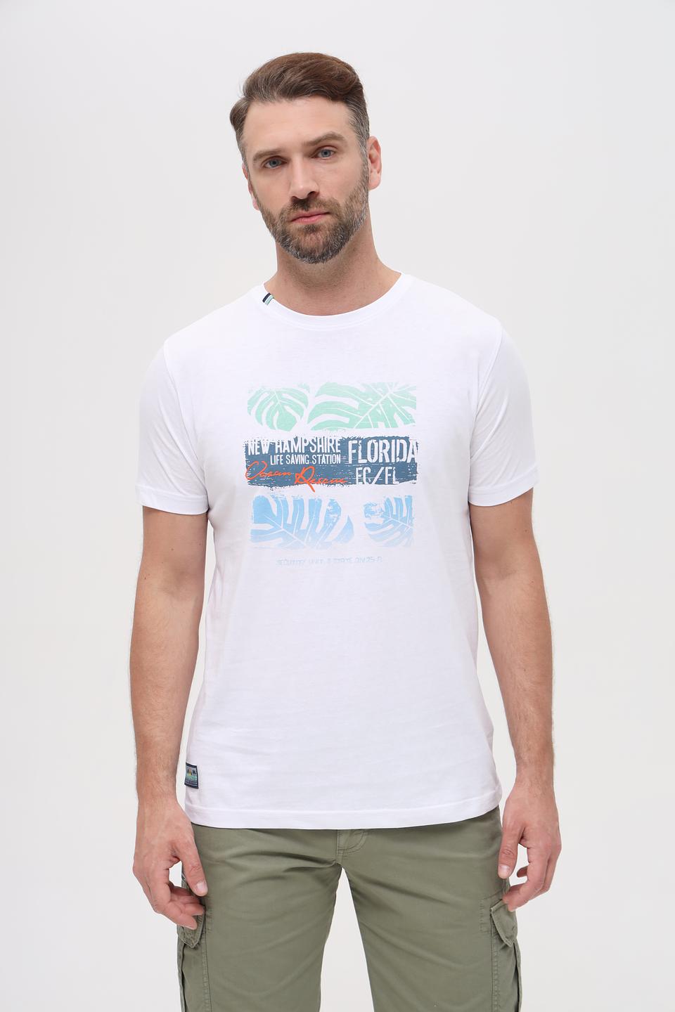 Футболка Sea Barrier с принтом белый