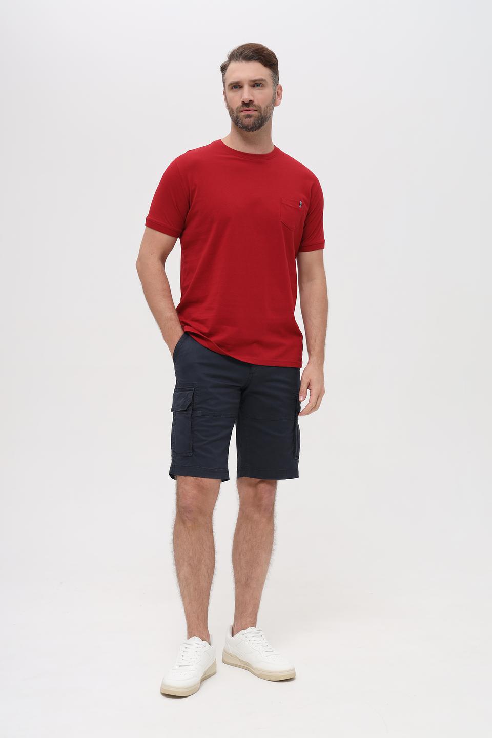 Футболка Sea Barrier с карманом бордовый