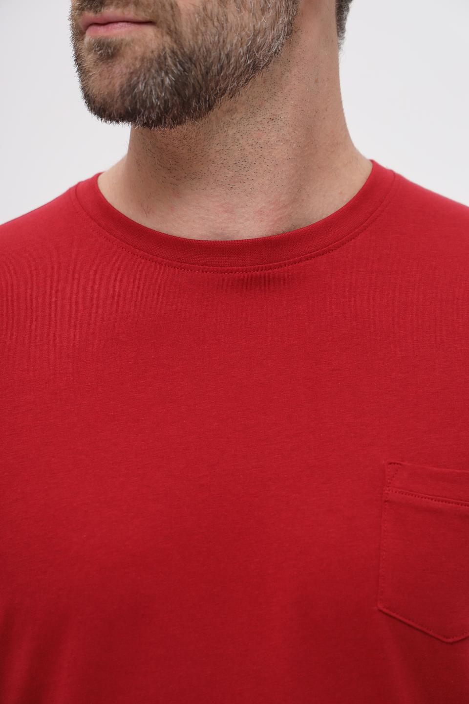 Футболка Sea Barrier с карманом бордовый