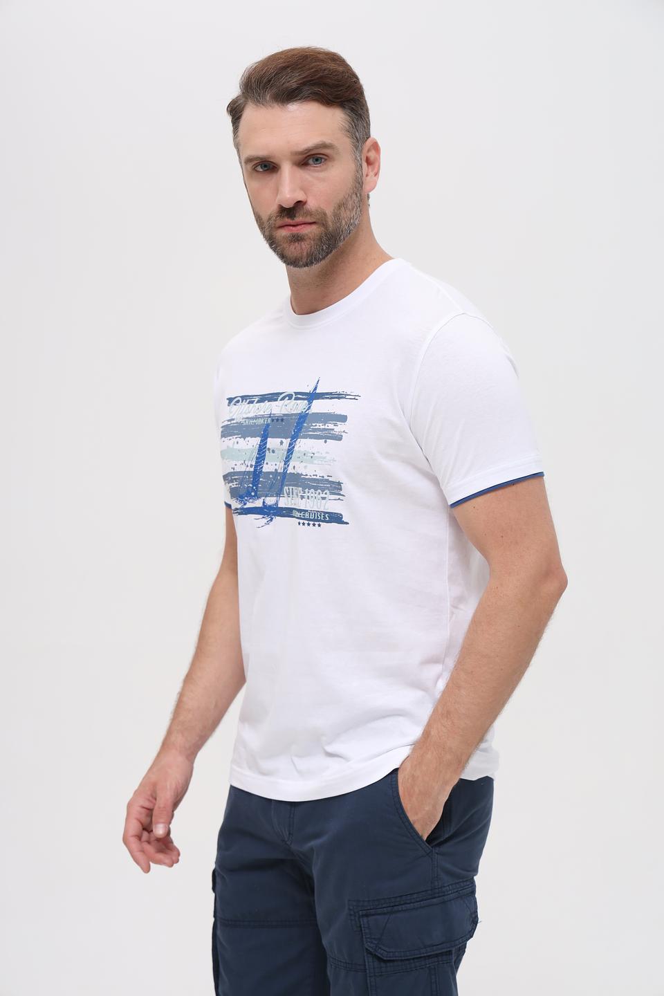 Футболка Sea Barrier с принтом