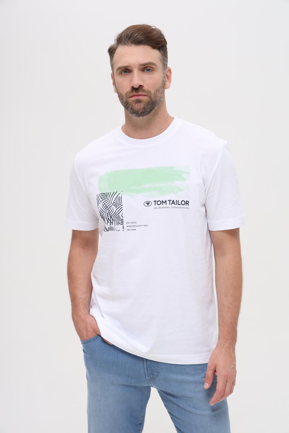 Футболка Tom Tailor с принтом