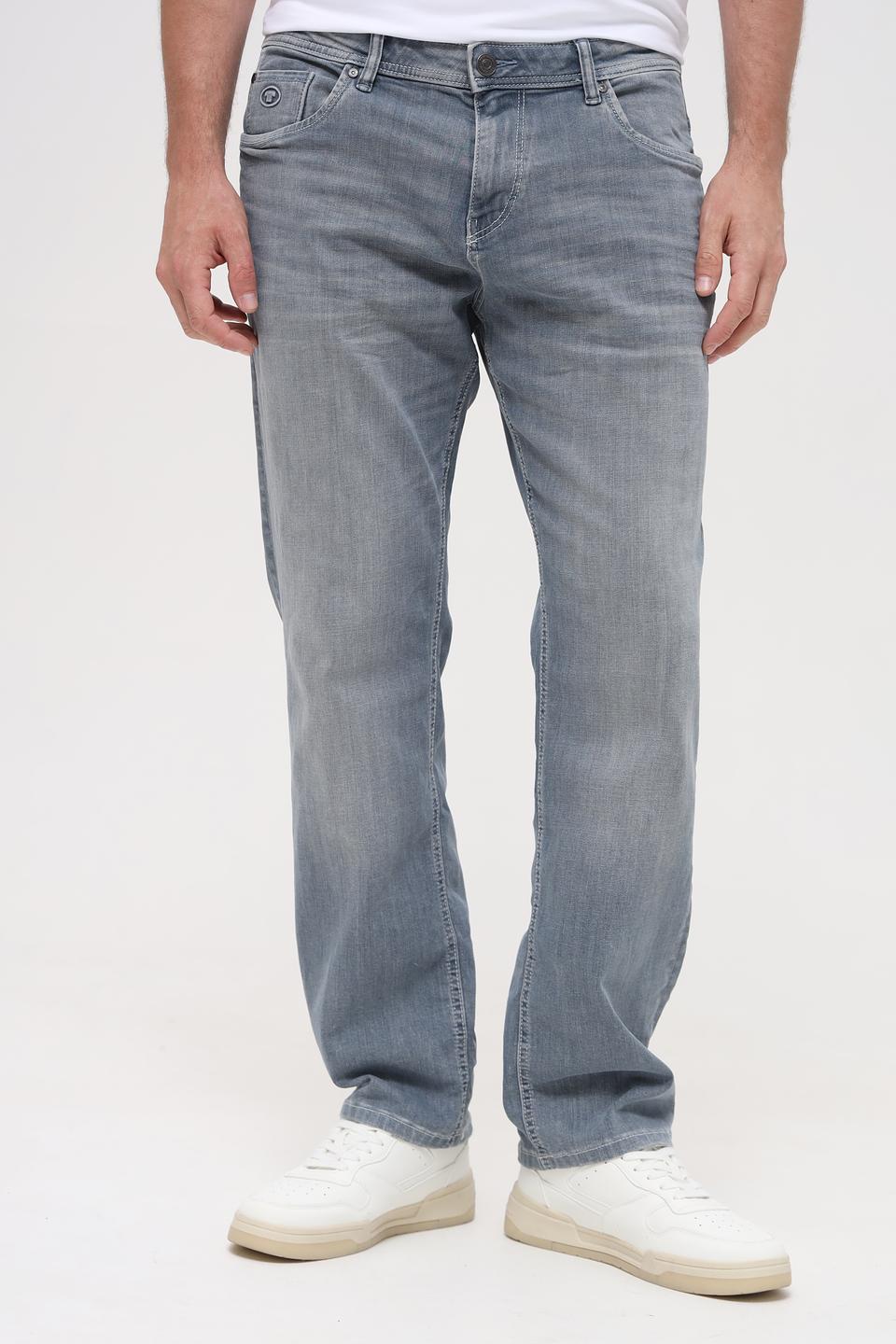 Джинсы Tom Tailor серые relaxed fit