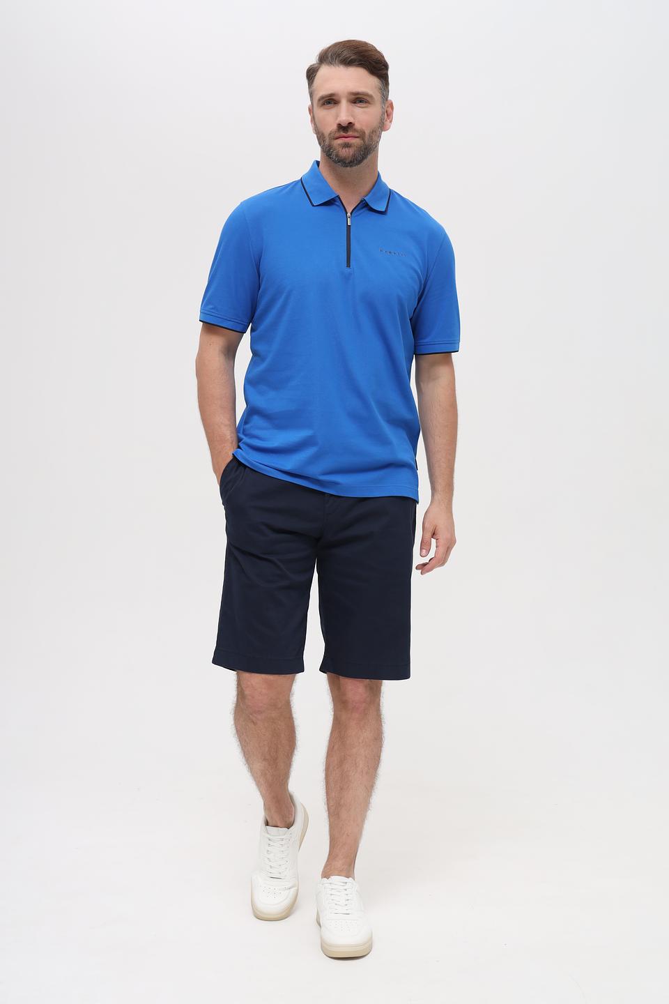 Шорты Tom Tailor синие с манжетами