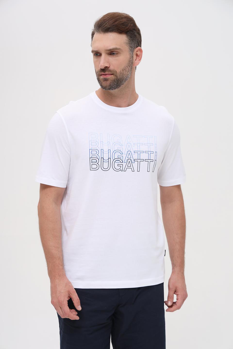 Футболка Bugatti с логотипом