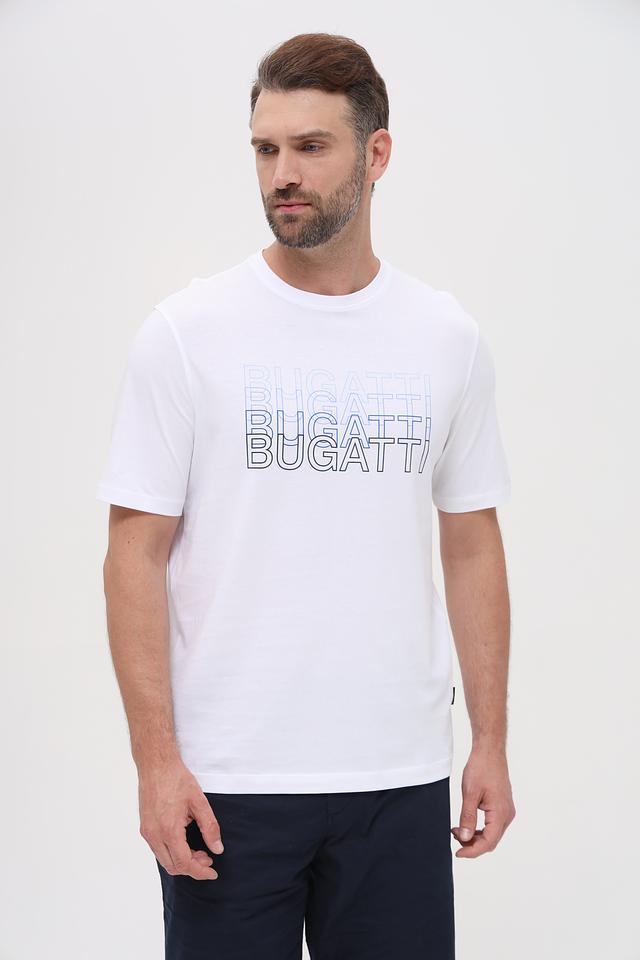 Футболка Bugatti с логотипом
