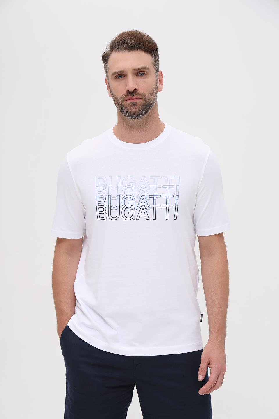 Футболка Bugatti с логотипом