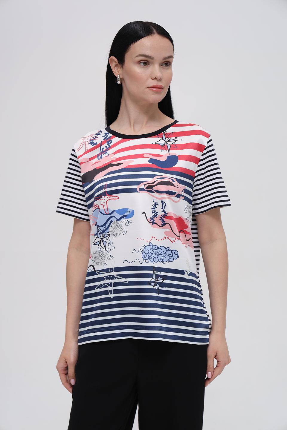 Футболка Margittes с принтом