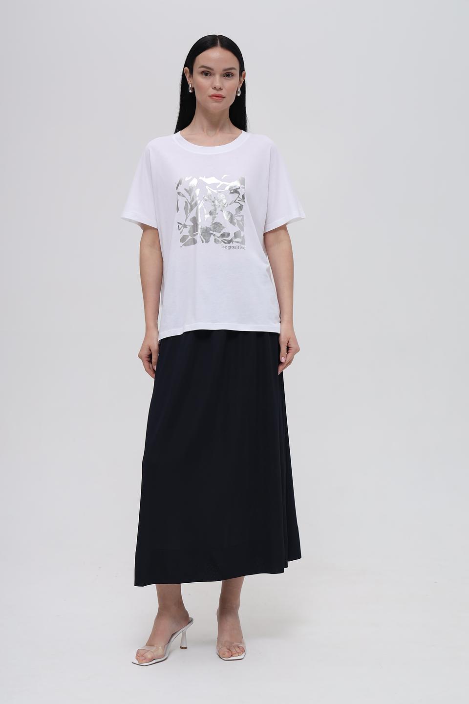 Юбка Margittes чёрная с резинкой