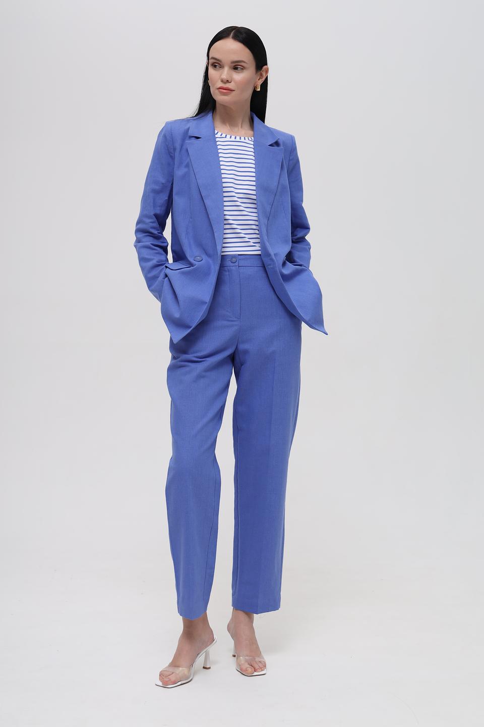 Брюки классические Electra style голубые