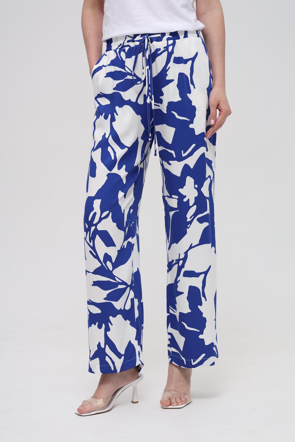 Брюки Bugatti с цветочным принтом