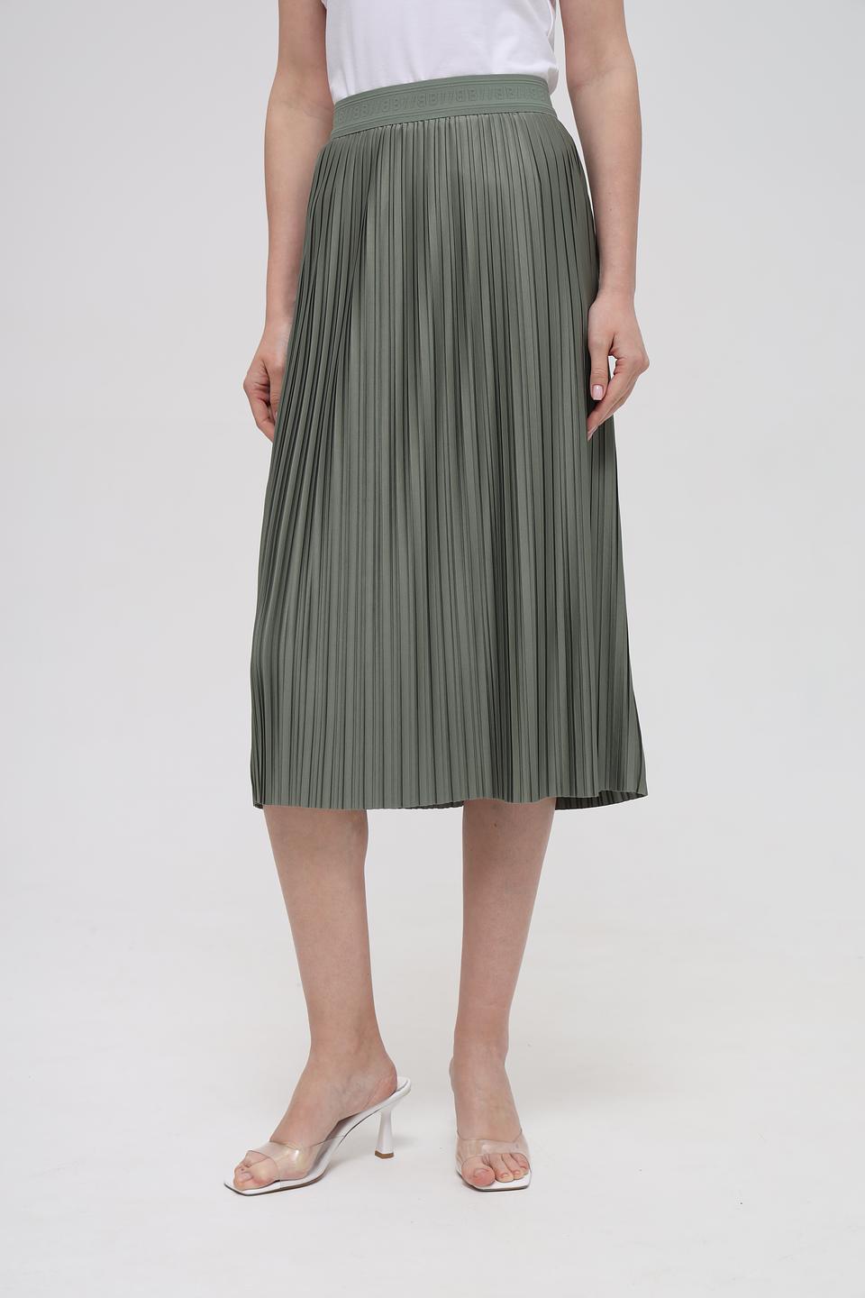 Юбка Bianca плиссированная хаки