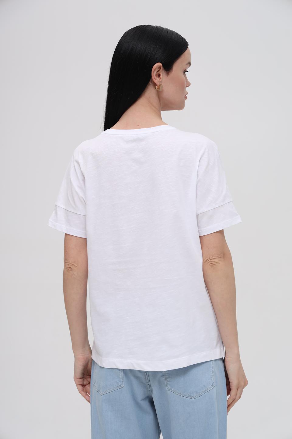 Футболка Lecomte с принтом пальм