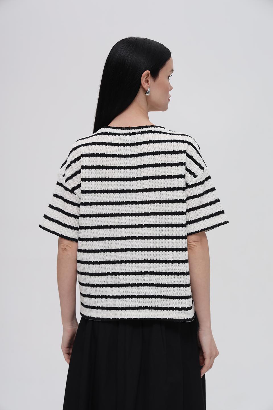 Блуза Monari в полоску