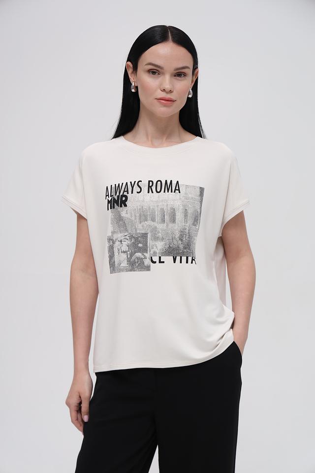 Футболка Monari с принтом Roma