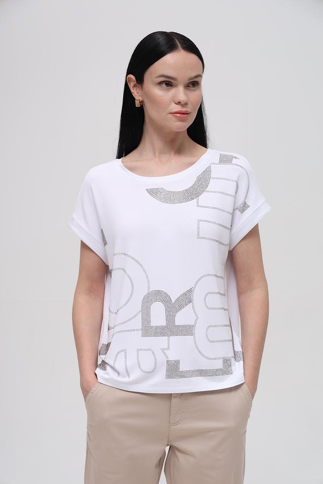 Футболка Monari с кристаллами