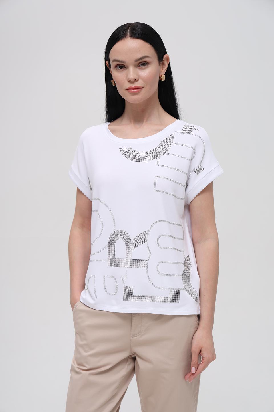 Футболка Monari с кристаллами