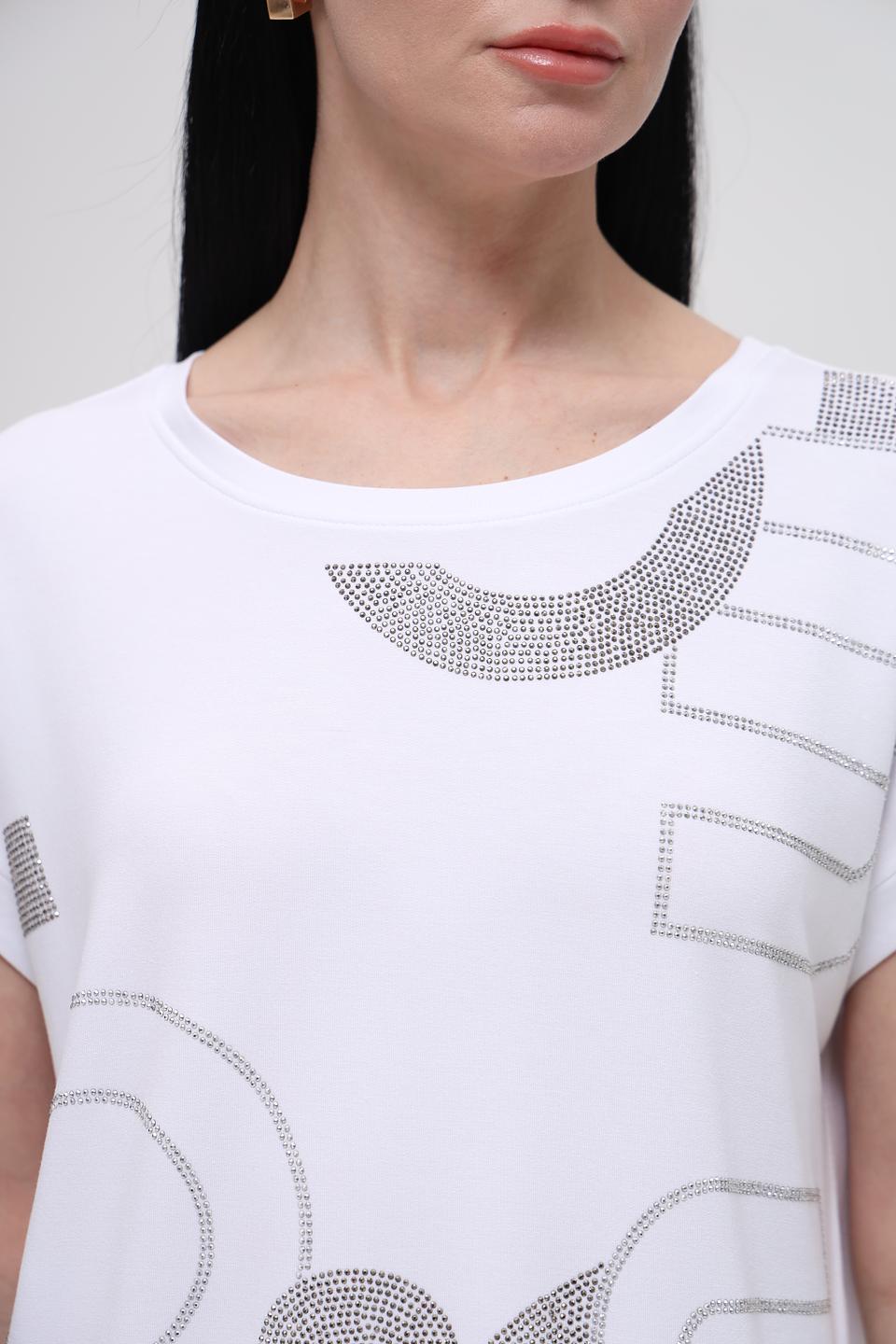 Футболка Monari с кристаллами