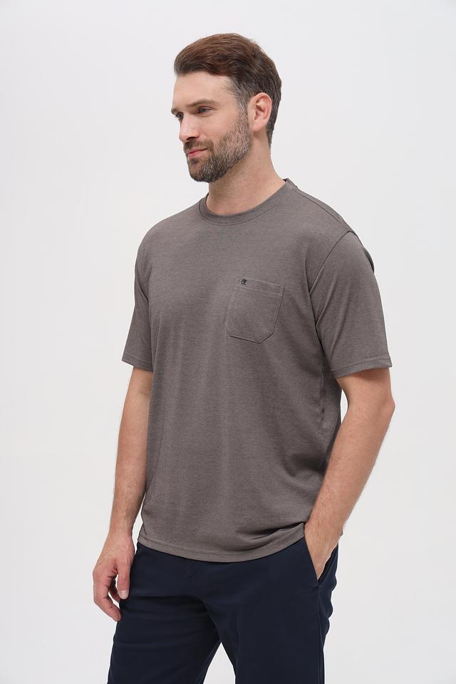 Футболка Casa Moda с карманом серая