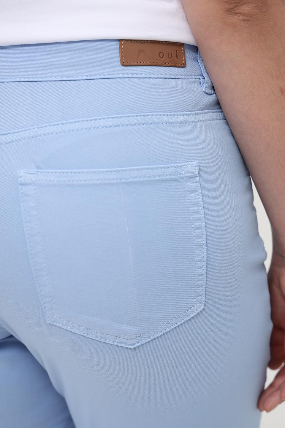 Капри Oui голубые