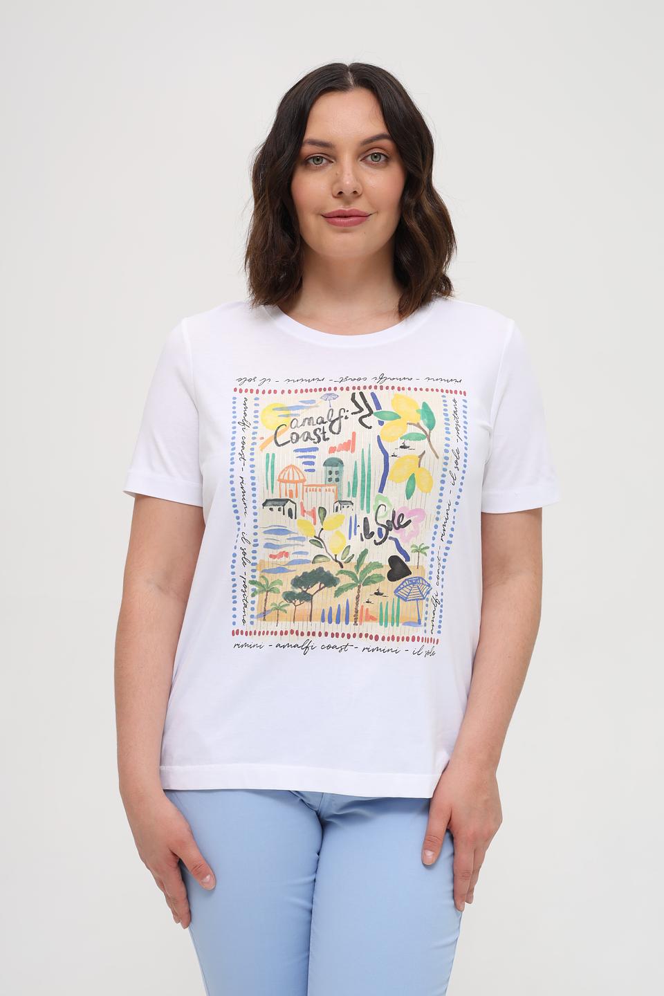 Футболка Oui с принтом Amalfi Coast