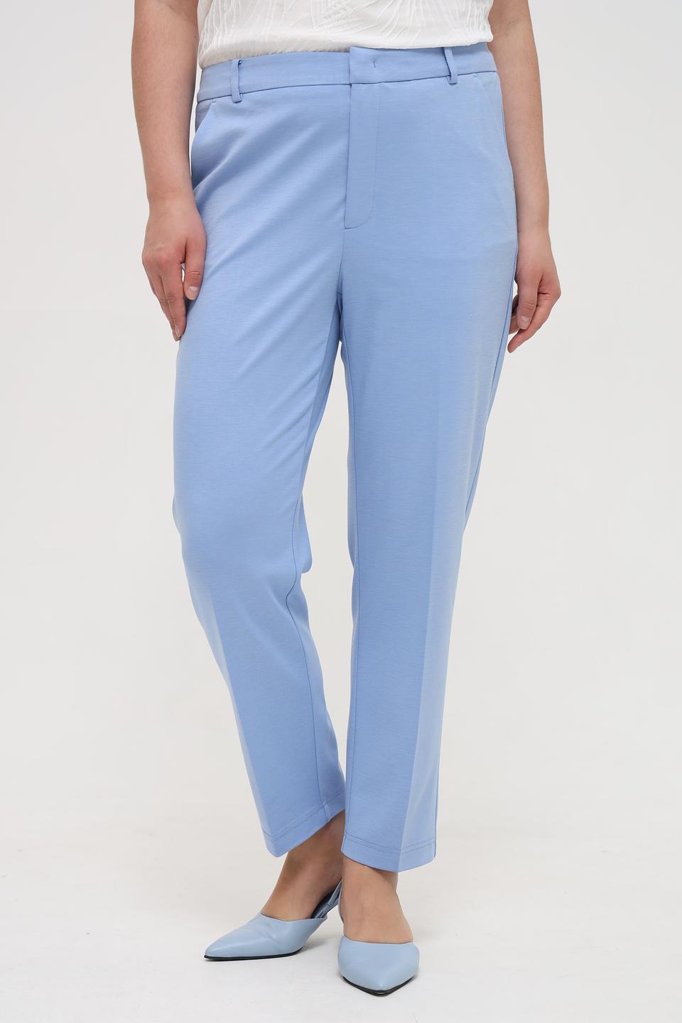 Брюки классические Oui голубые