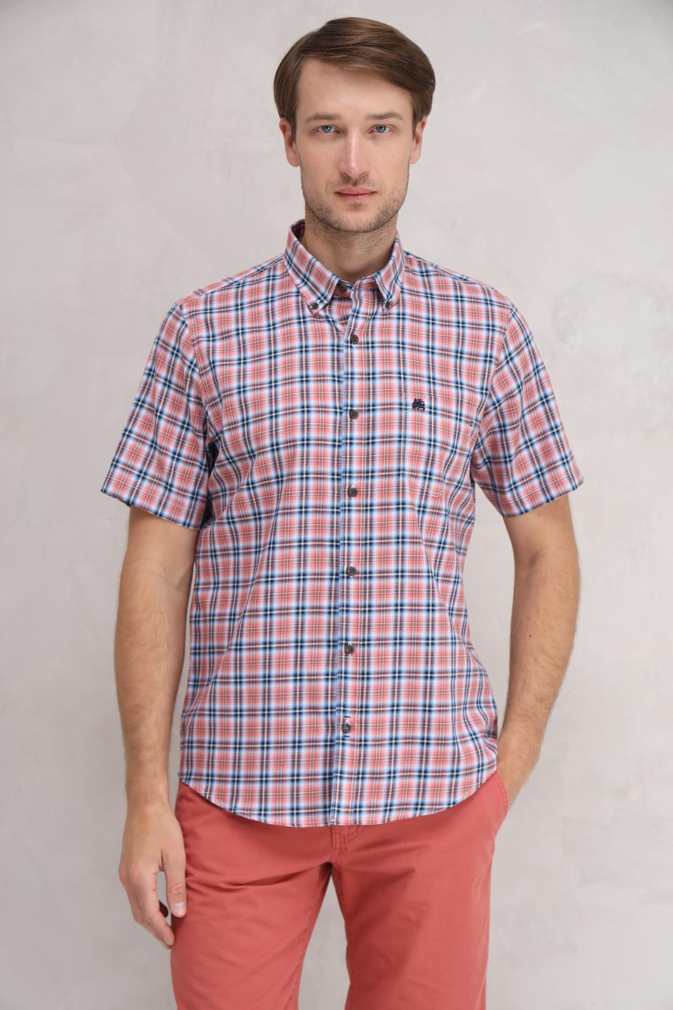 Рубашка кр Lerros клетка