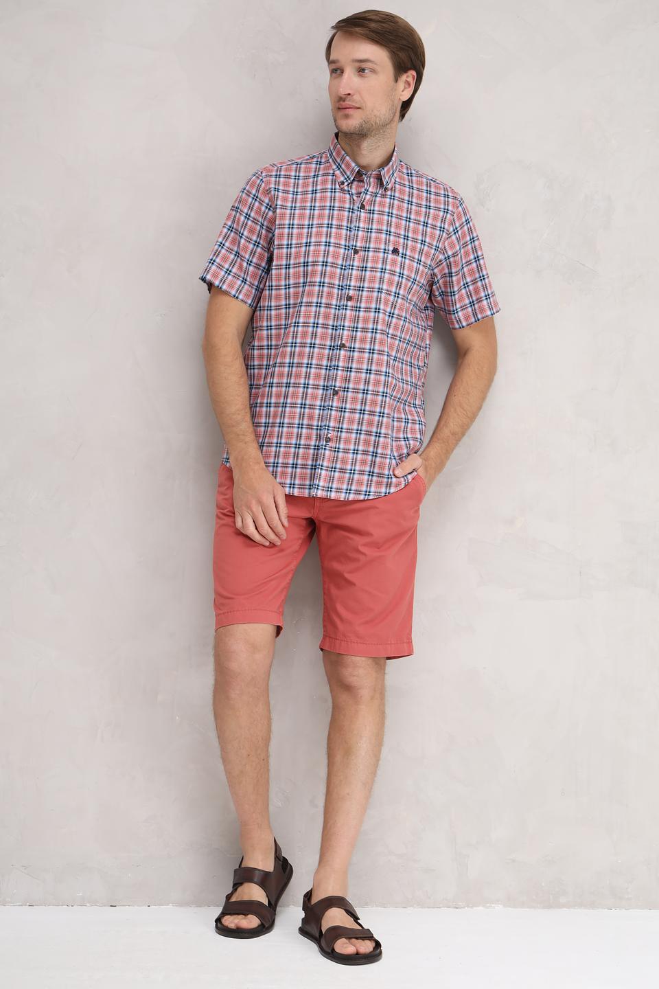 Рубашка кр Lerros клетка