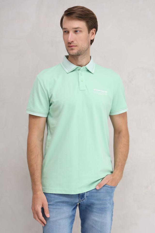 Поло Tom Tailor мятное