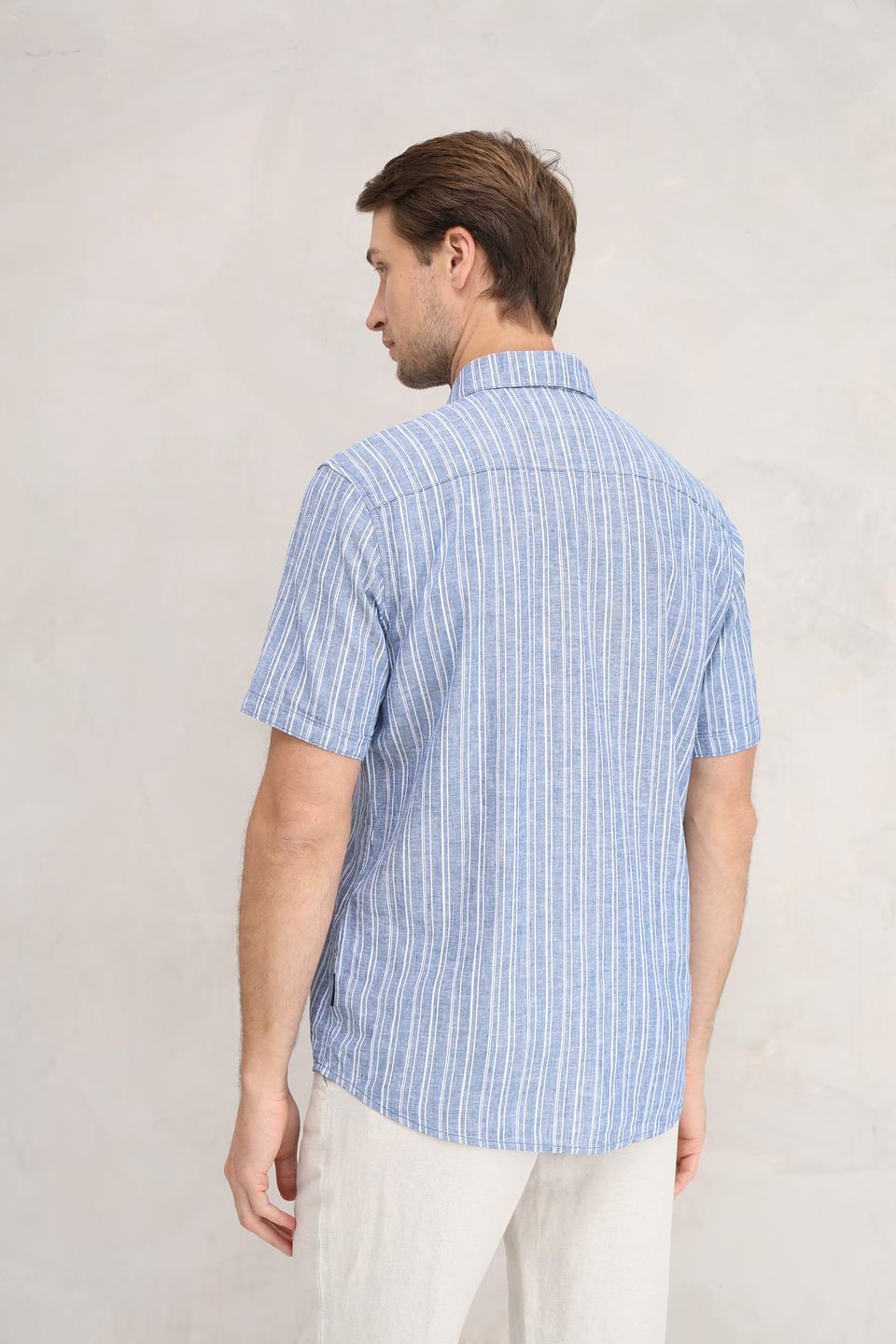 Рубашка кр Tom Tailor в полоску