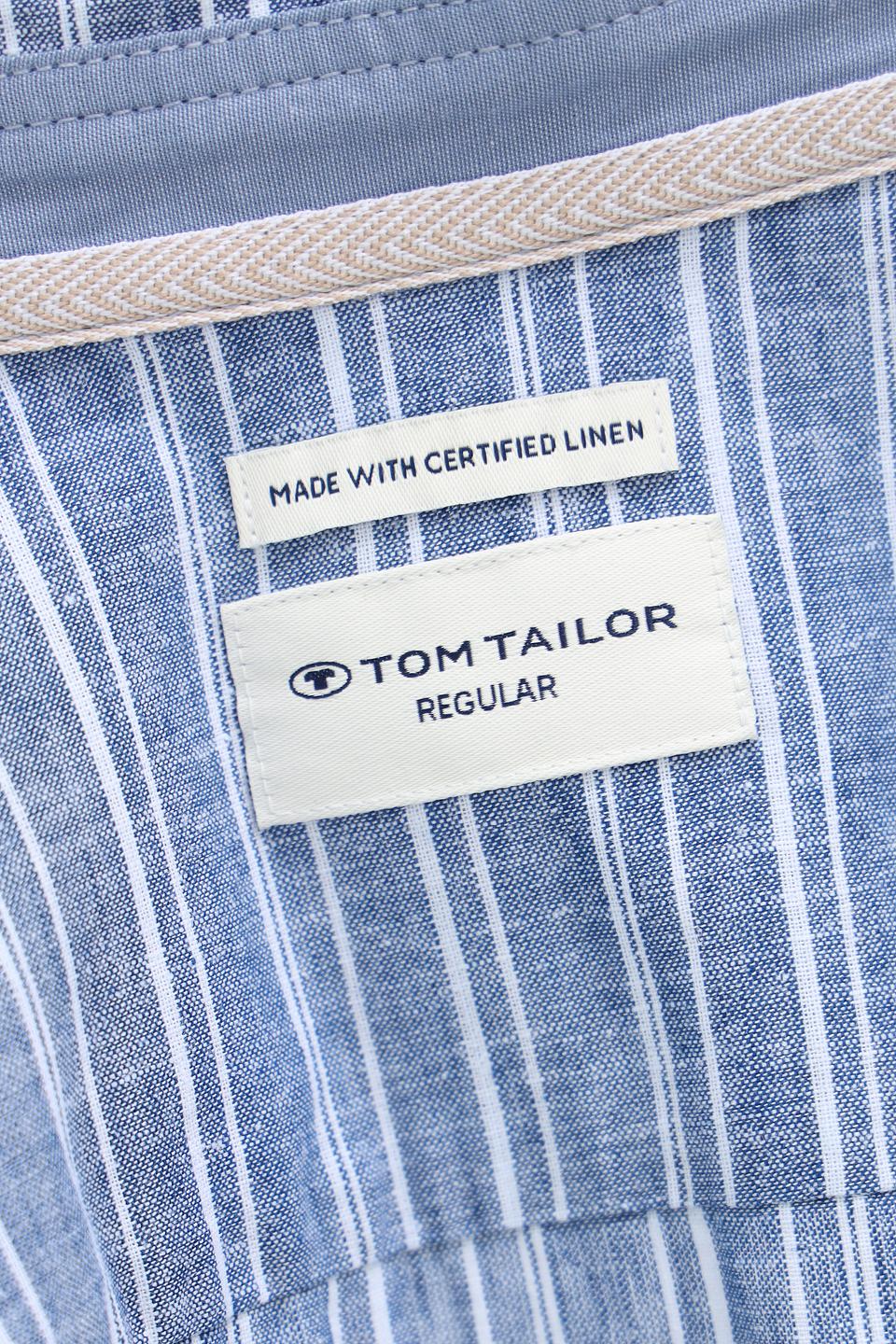 Рубашка кр Tom Tailor в полоску