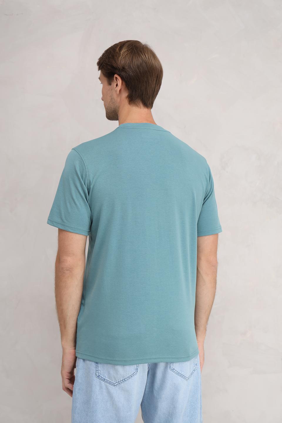 Футболка Casa Moda с карманом мятный