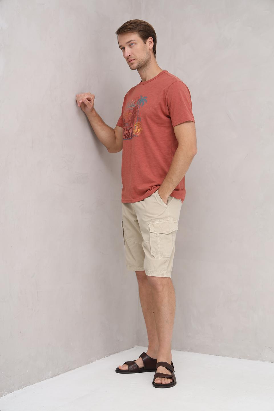 Футболка Sea Barrier терракотовый