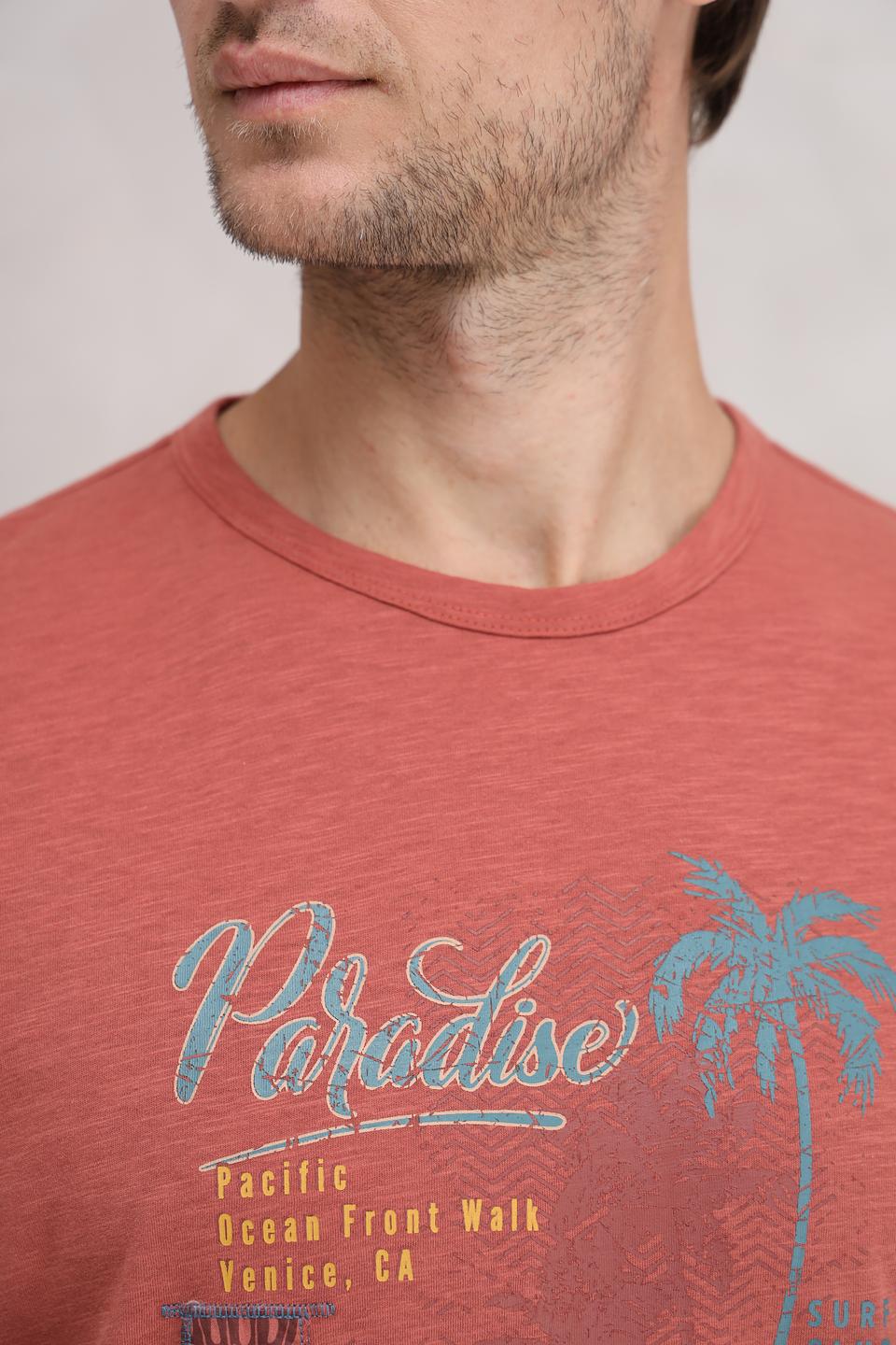 Футболка Sea Barrier терракотовый