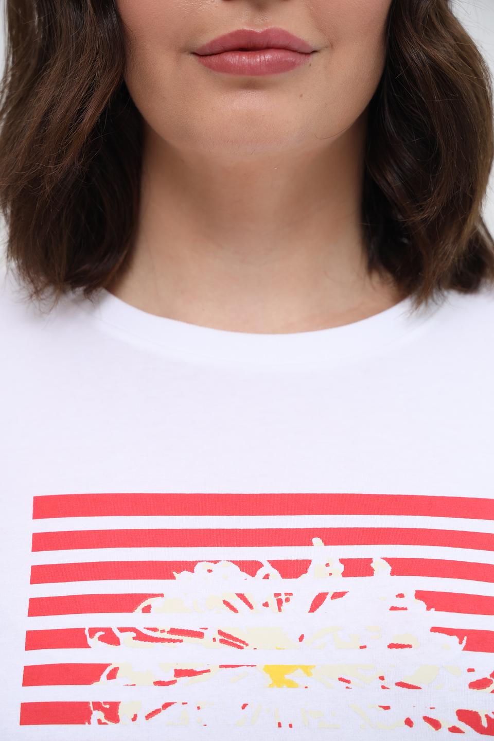 Футболка Samoon с принтом