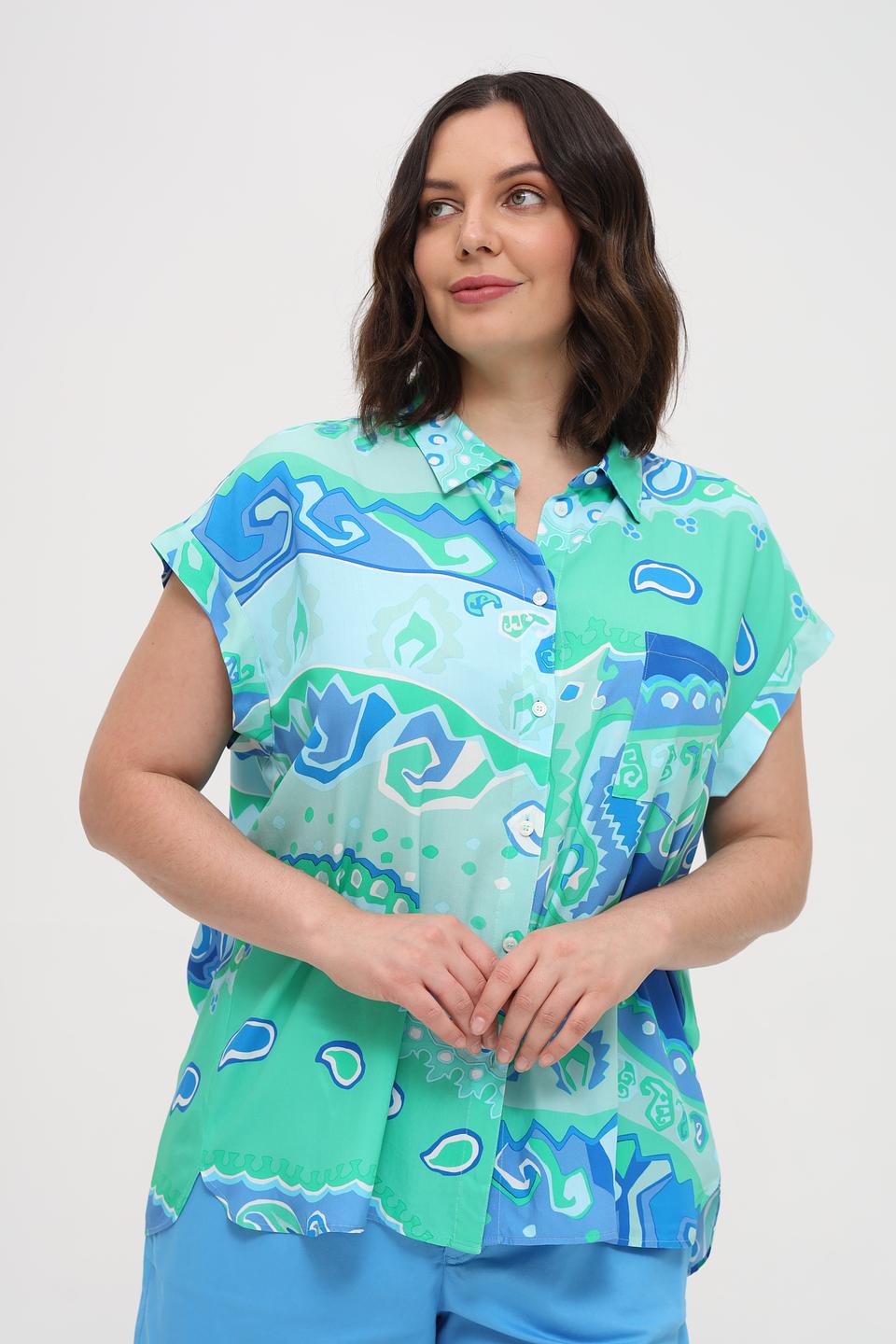 Рубашка Marc Aurel с принтом