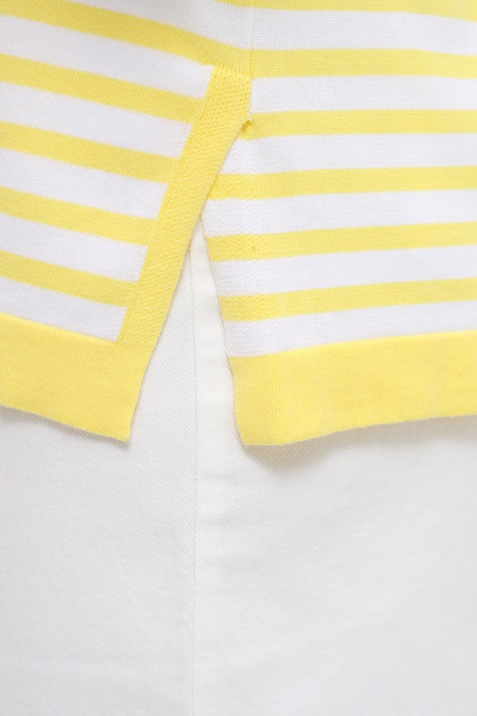 Пуловер Oui с лимоном