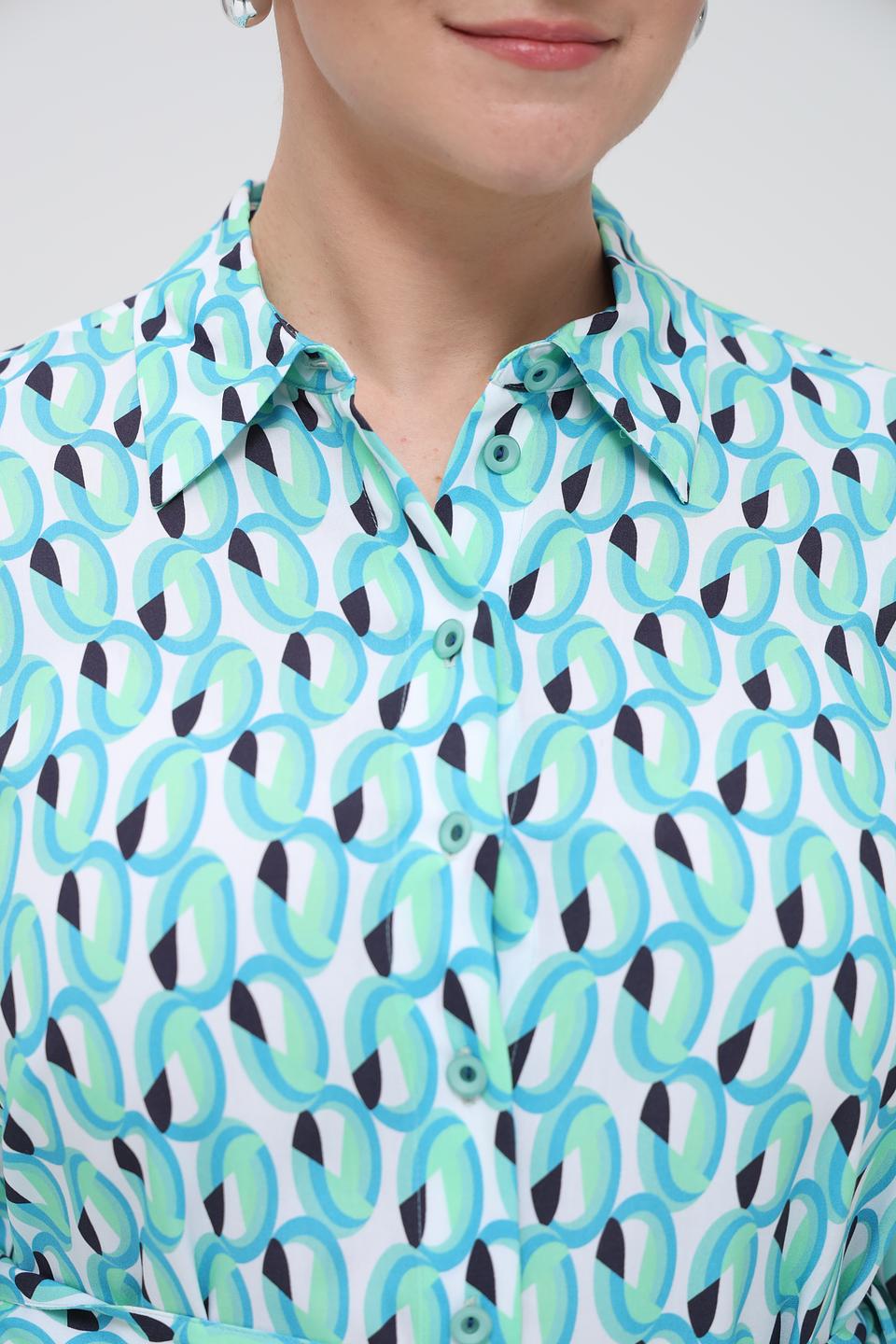 Платье Erfo с принтом