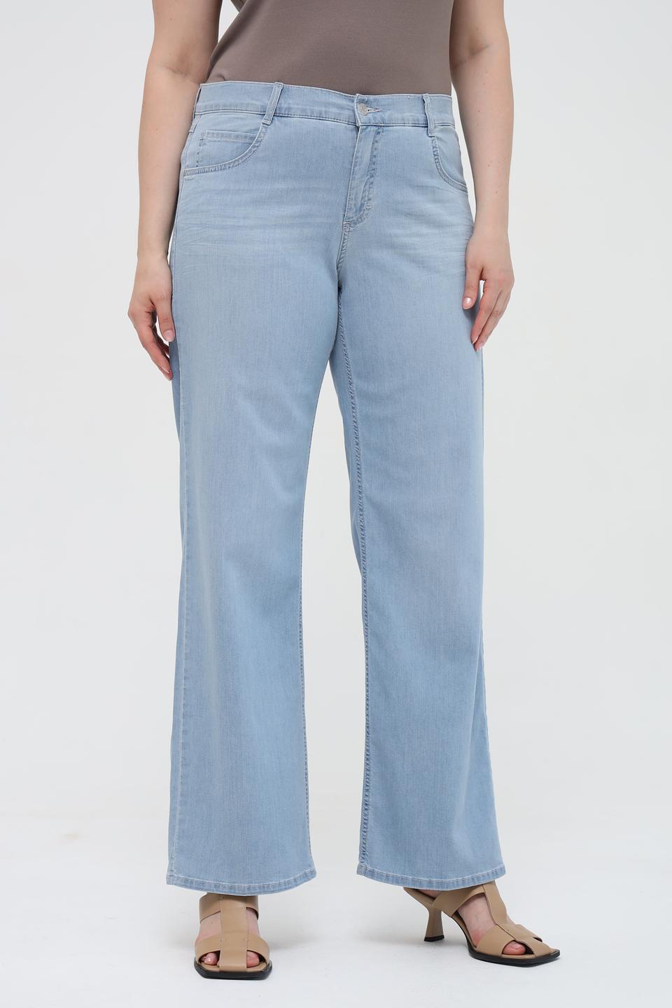 Джинсы Angels клеш голубые