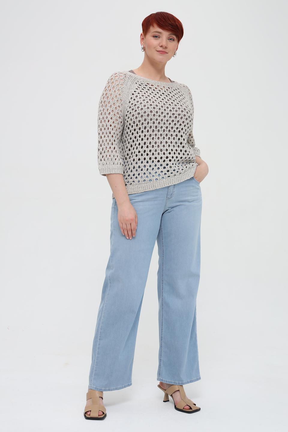 Джинсы Angels клеш голубые