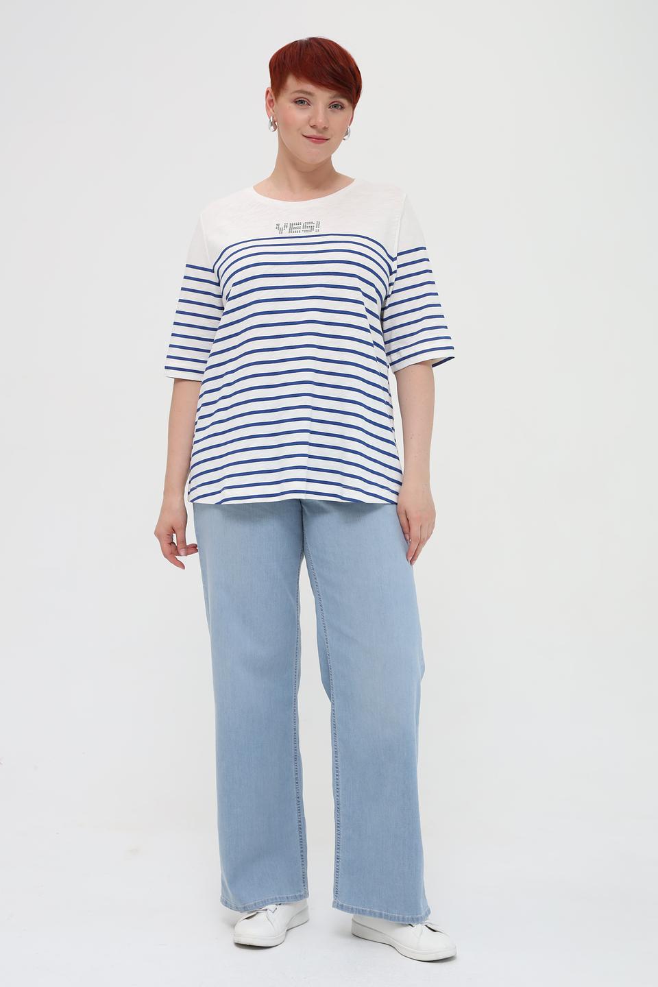 Джинсы Angels клеш голубые